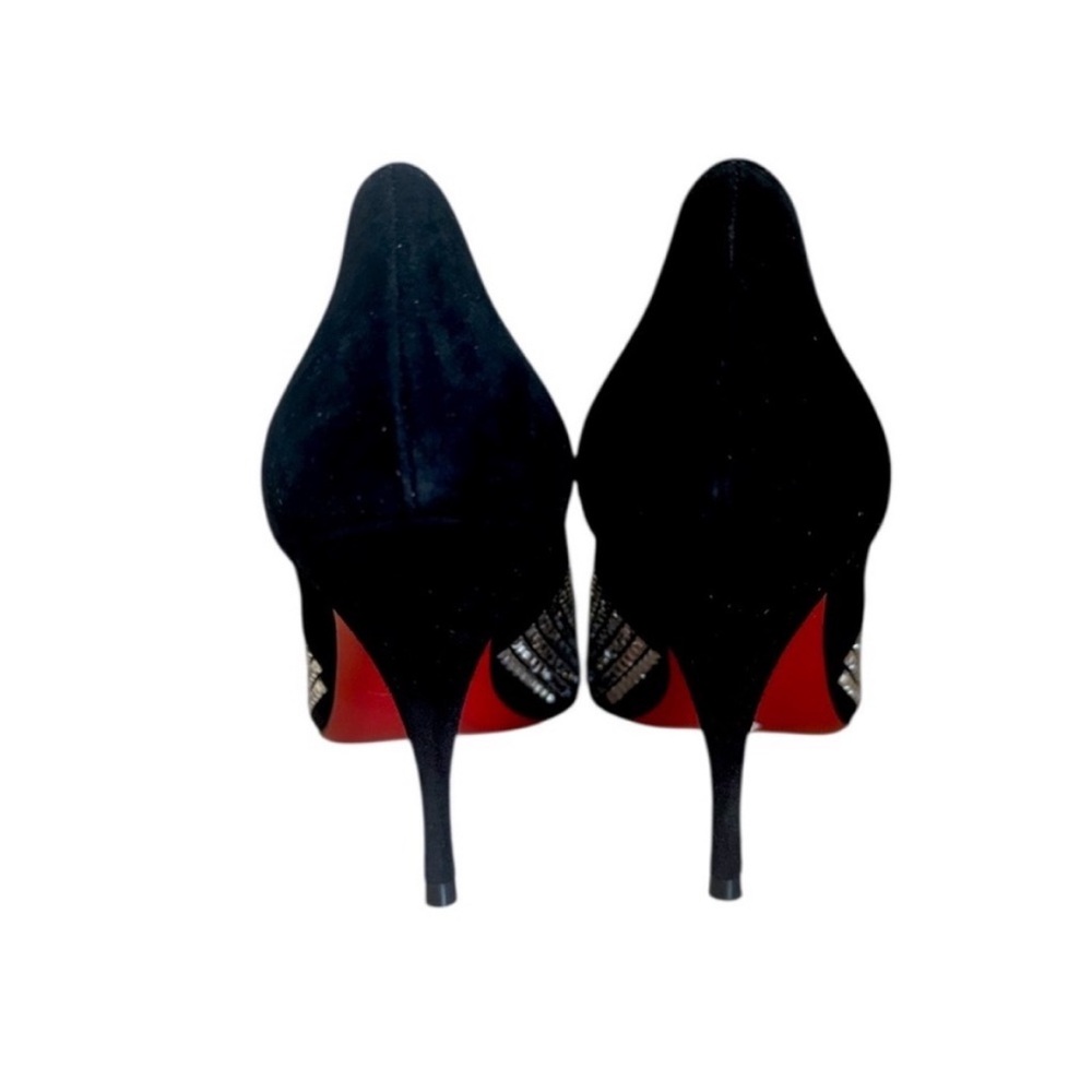 NEW Christian Louboutin CHAMPIONNE
STRASS 80 VEAU VELOURS heels RETAIL
1,995 - Picture 7 of 9